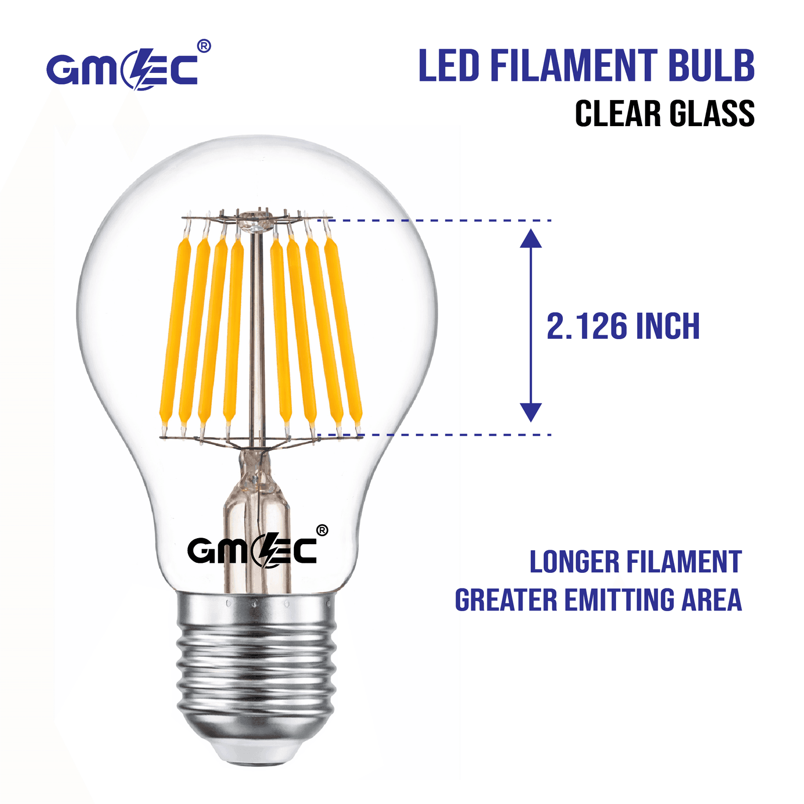 24W E27 LED Filament Bulb Warm White 2700K thumbnail 11