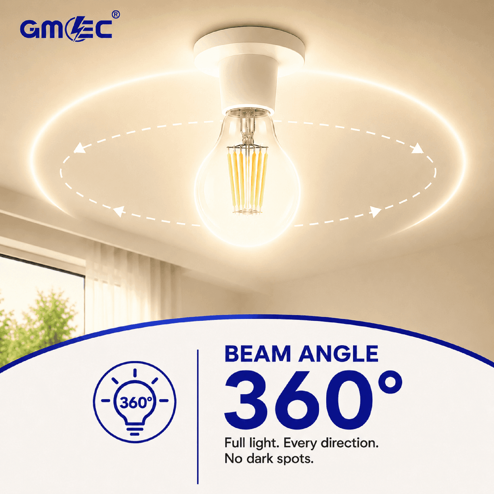 24W E27 LED Filament Bulb Warm White 2700K thumbnail 13