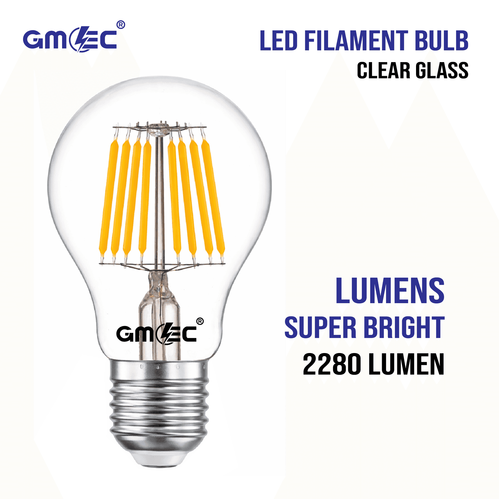 24W E27 LED Filament Bulb Warm White 2700K thumbnail 3
