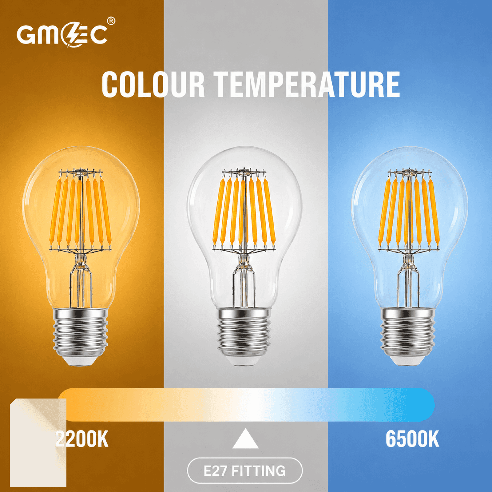 24W E27 LED Filament Bulb Warm White 2700K thumbnail 5