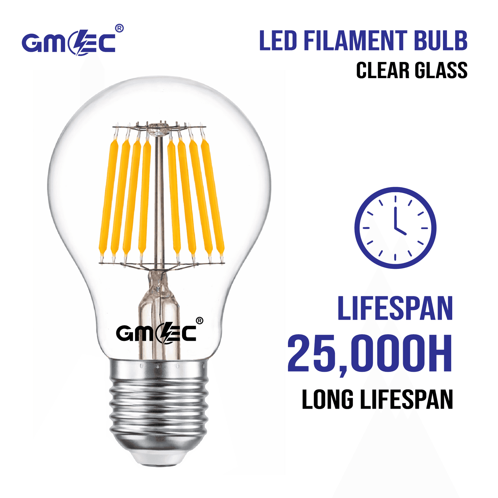 24W E27 LED Filament Bulb Warm White 2700K thumbnail 9