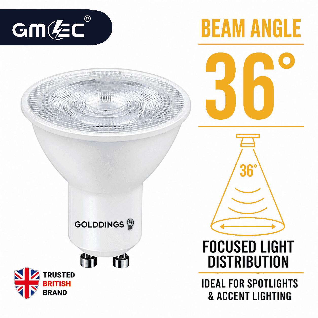 GU10 7W LED Bulb 3 Colour Changing Warm White, Daylight & Cool White thumbnail 9