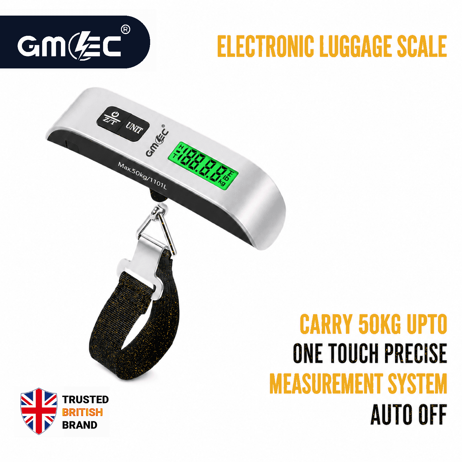 50KG Electronic Luggage Scale Digital Travel Weighing Scale thumbnail 2