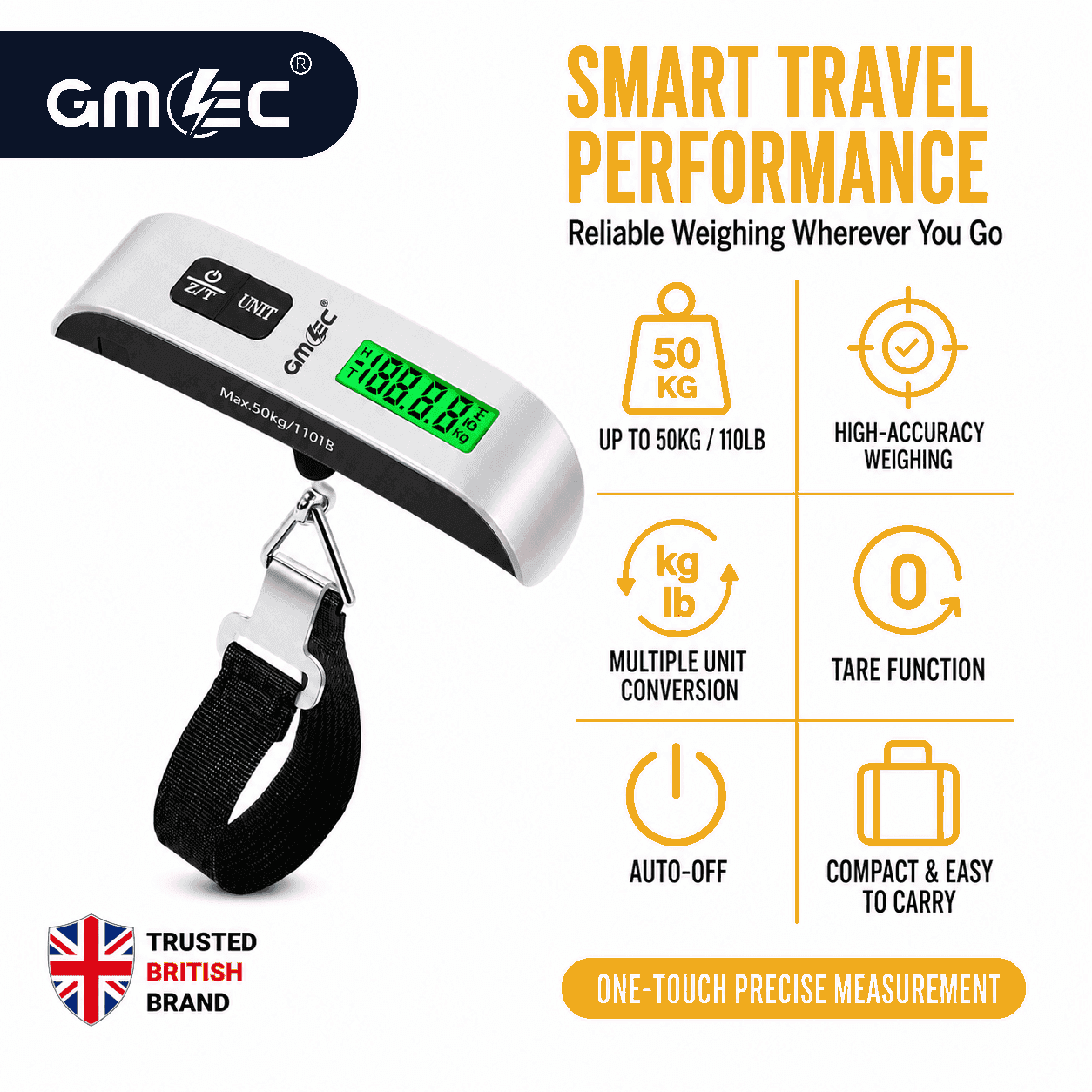 50KG Electronic Luggage Scale Digital Travel Weighing Scale thumbnail 6