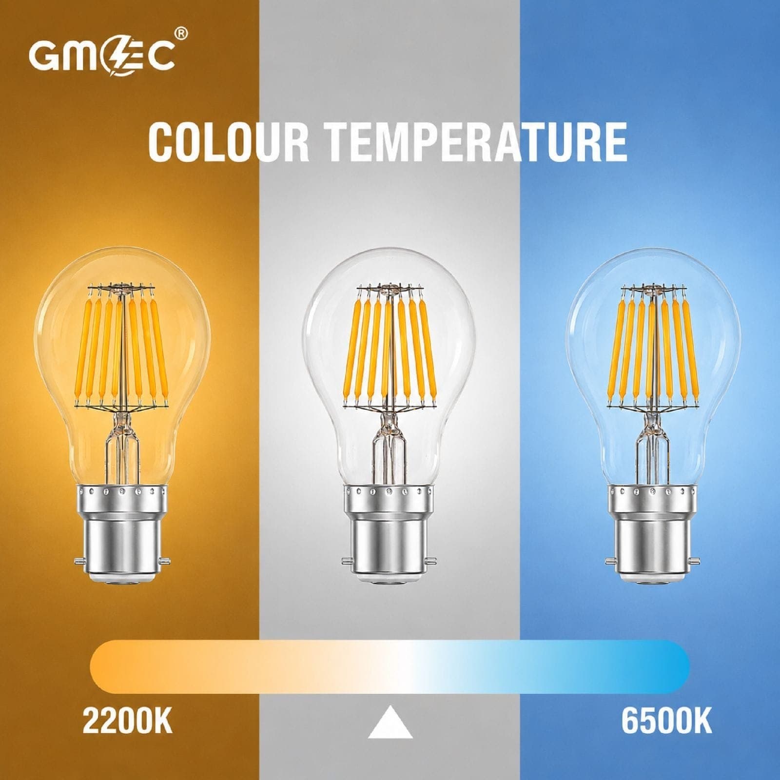 24W LED Filament Bulb B22 Cool White 6500K 2280 Lumens thumbnail 6