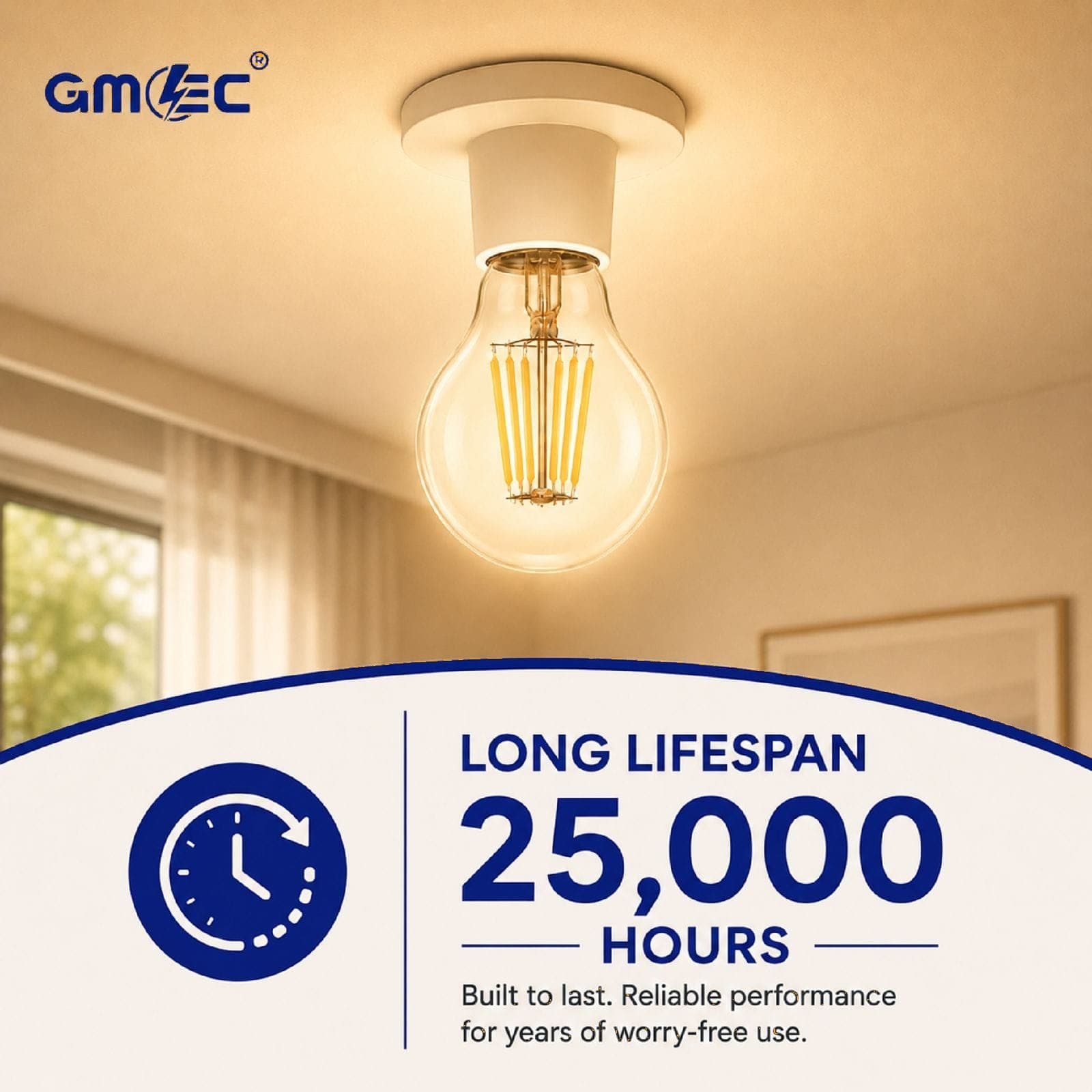 24W LED Filament Bulb B22 Warm White 2700K thumbnail 12