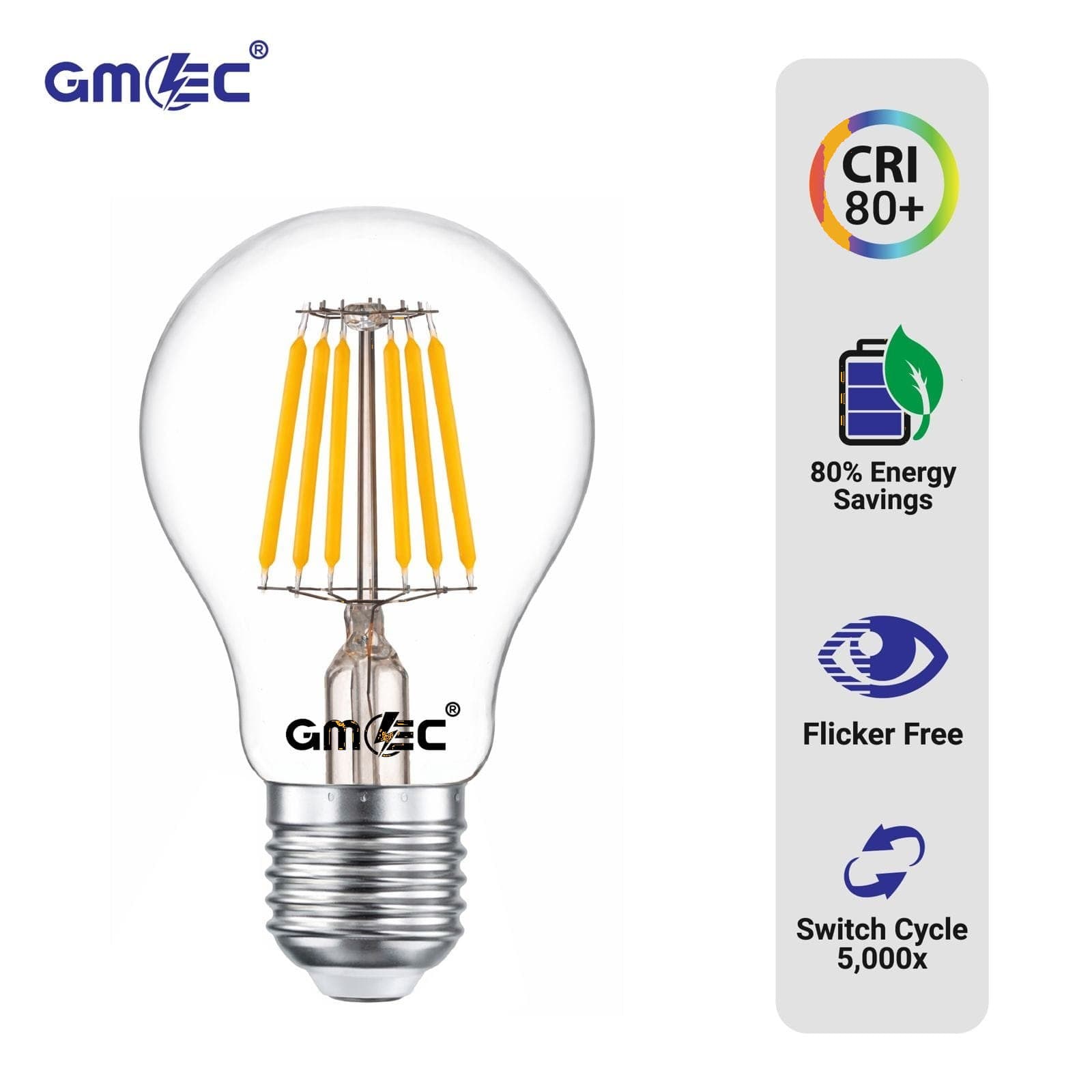 18W LED Filament Bulb E27 Warm White 2700K thumbnail 5