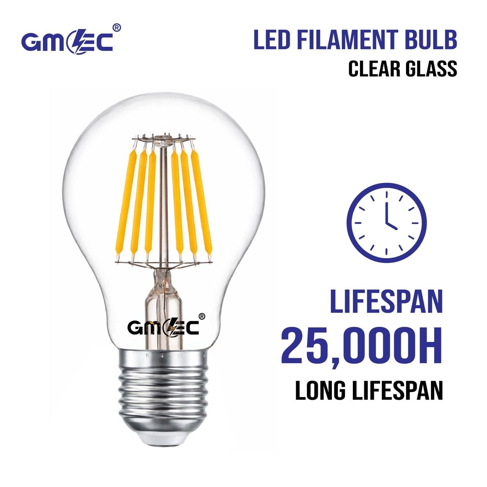 18W LED Filament Bulb E27 Warm White 2700K thumbnail 7