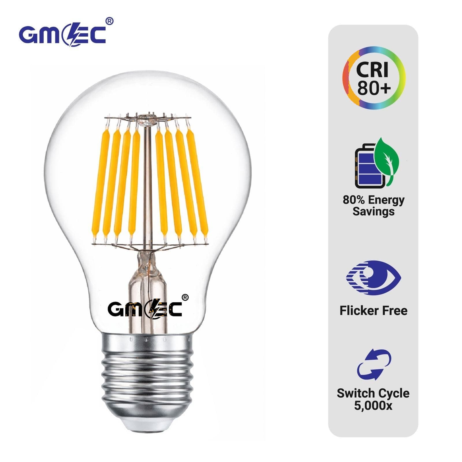 24W LED Filament Bulb E27 Cool White 6500K thumbnail 6