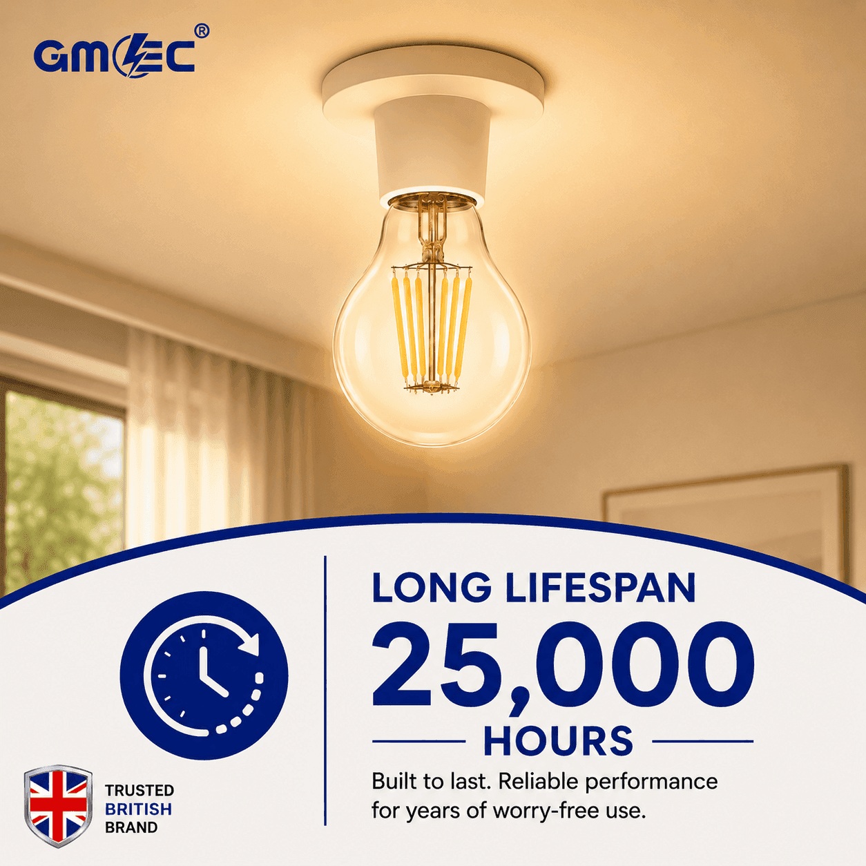 24W LED Filament Bulb E27 Warm White 2700K thumbnail 15
