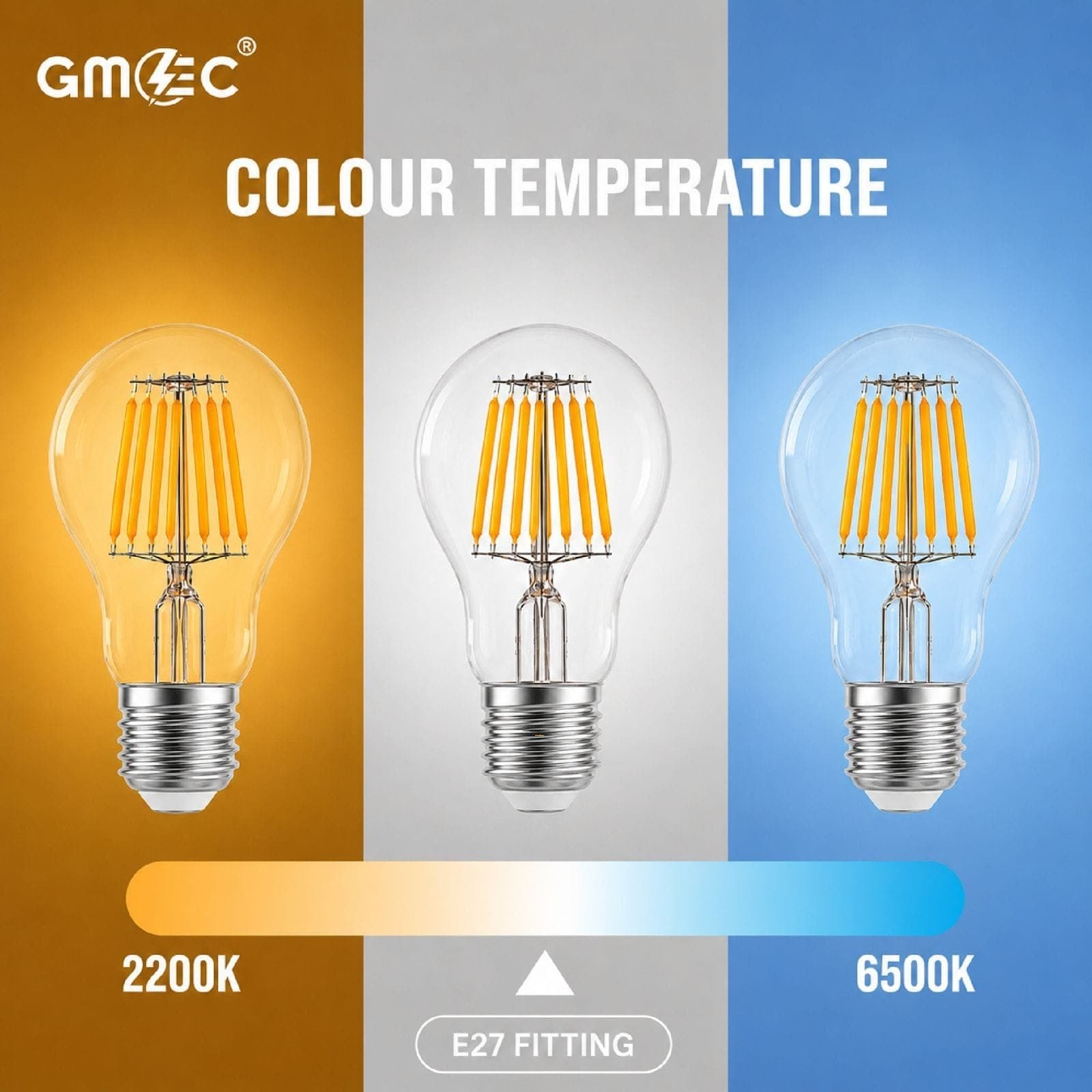 24W LED Filament Bulb E27 Warm White 2700K thumbnail 6